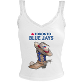 Toronto Blue Jays Cowboy Boot Lace Tank
