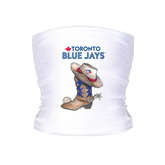 Toronto Blue Jays Cowboy Boot Crop Tube Top