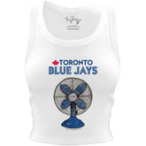 Toronto Blue Jays Fan Crop Tank