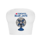 Toronto Blue Jays Fan Crop Tube Top