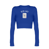 Toronto Blue Jays Card Candice Crop Long Sleeve