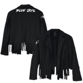 Toronto Blue Jays Farrah Fringe Jacket --(ships after 8/11)