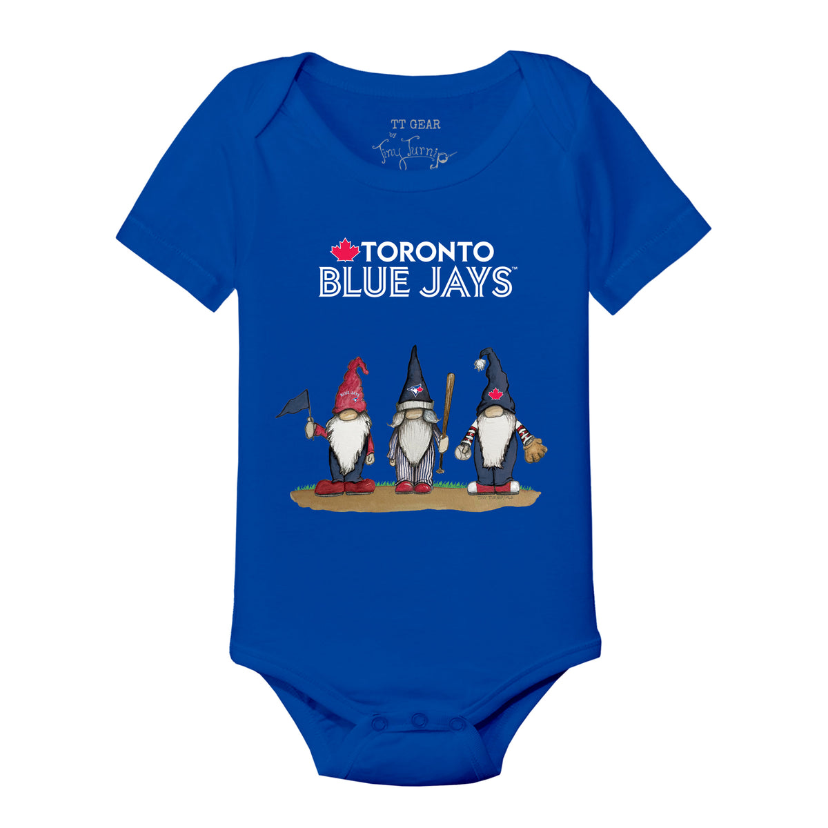 Toronto Blue Jays Gnomes Short Sleeve Snapper