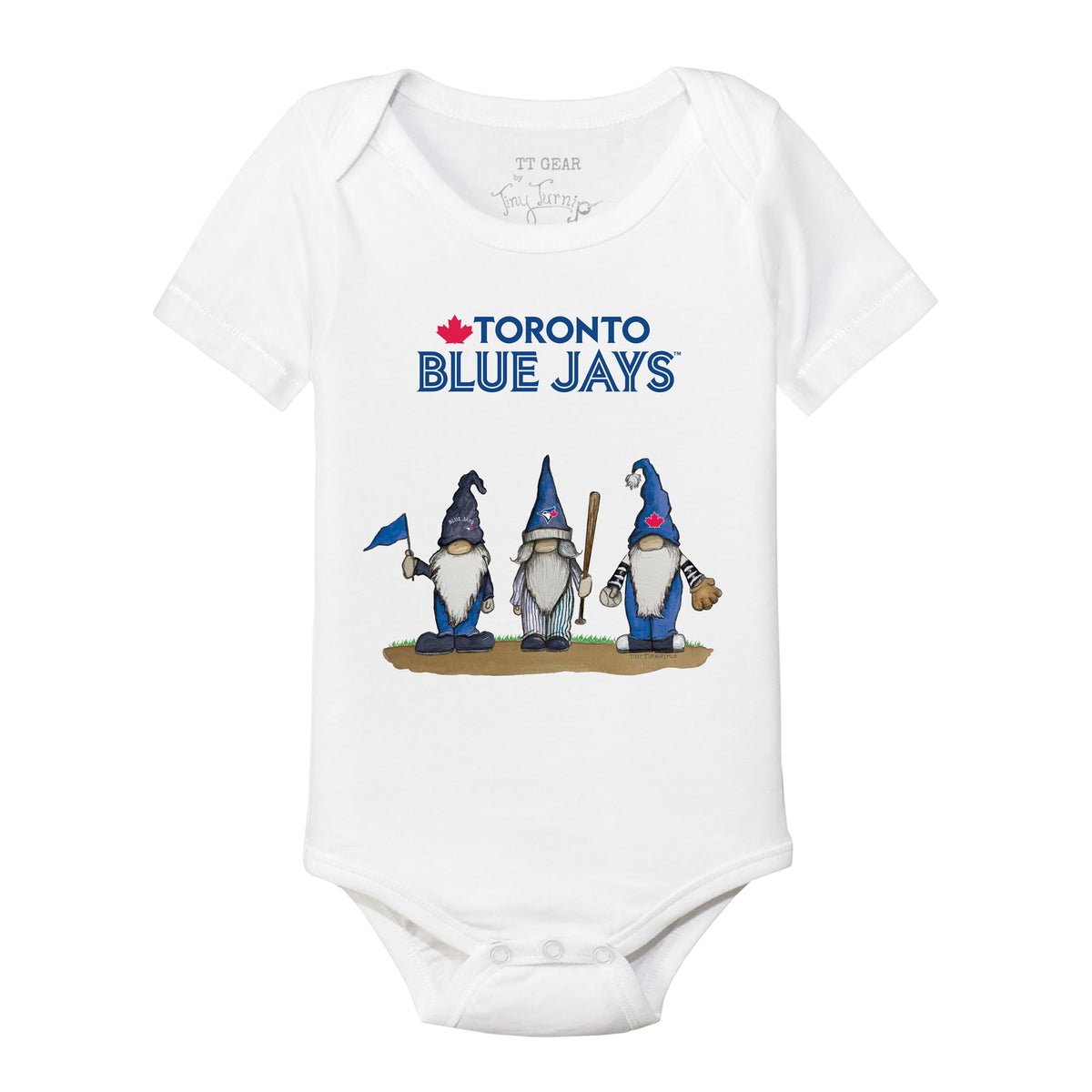 Toronto Blue Jays Gnomes Short Sleeve Snapper