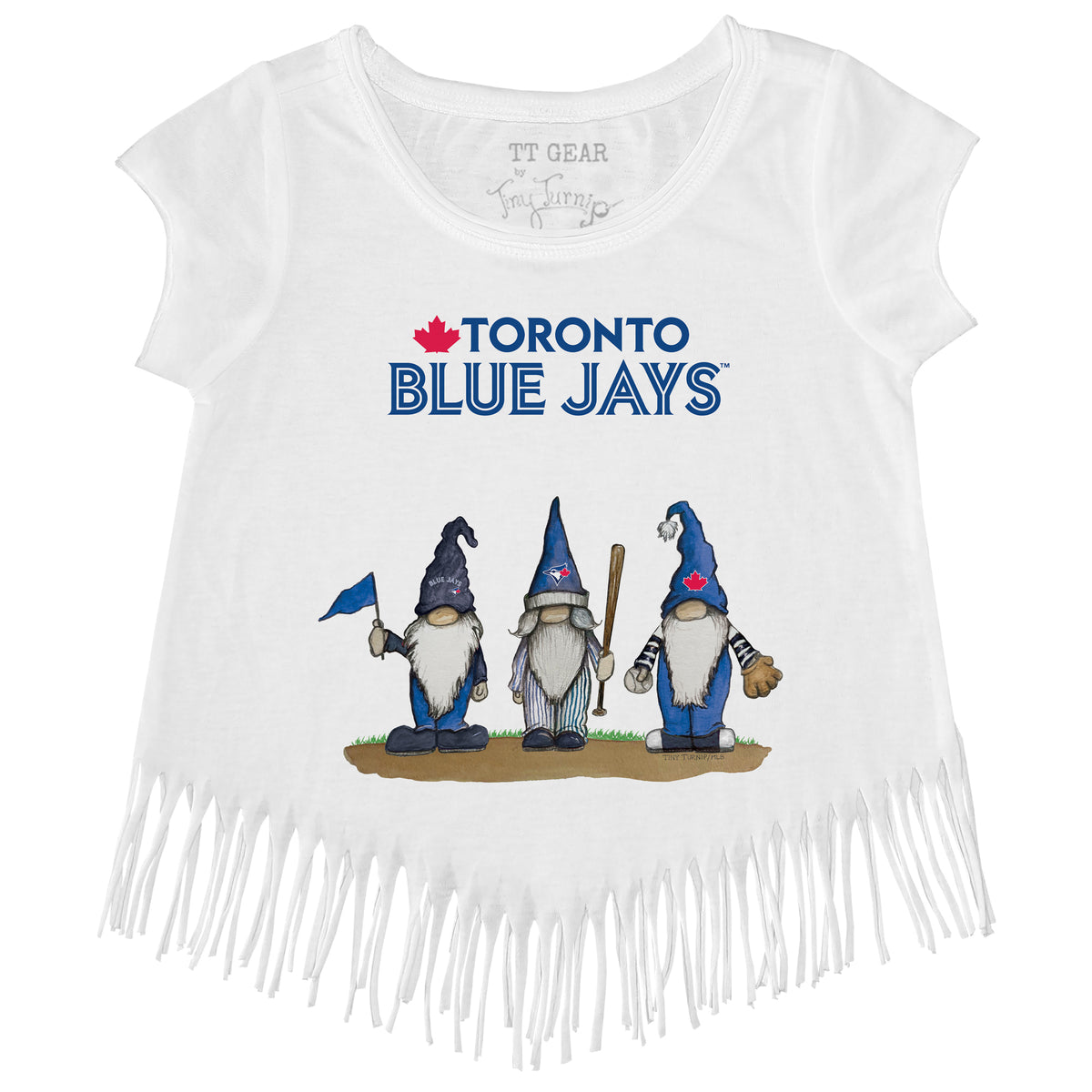 Toronto Blue Jays Gnomes Fringe Tee