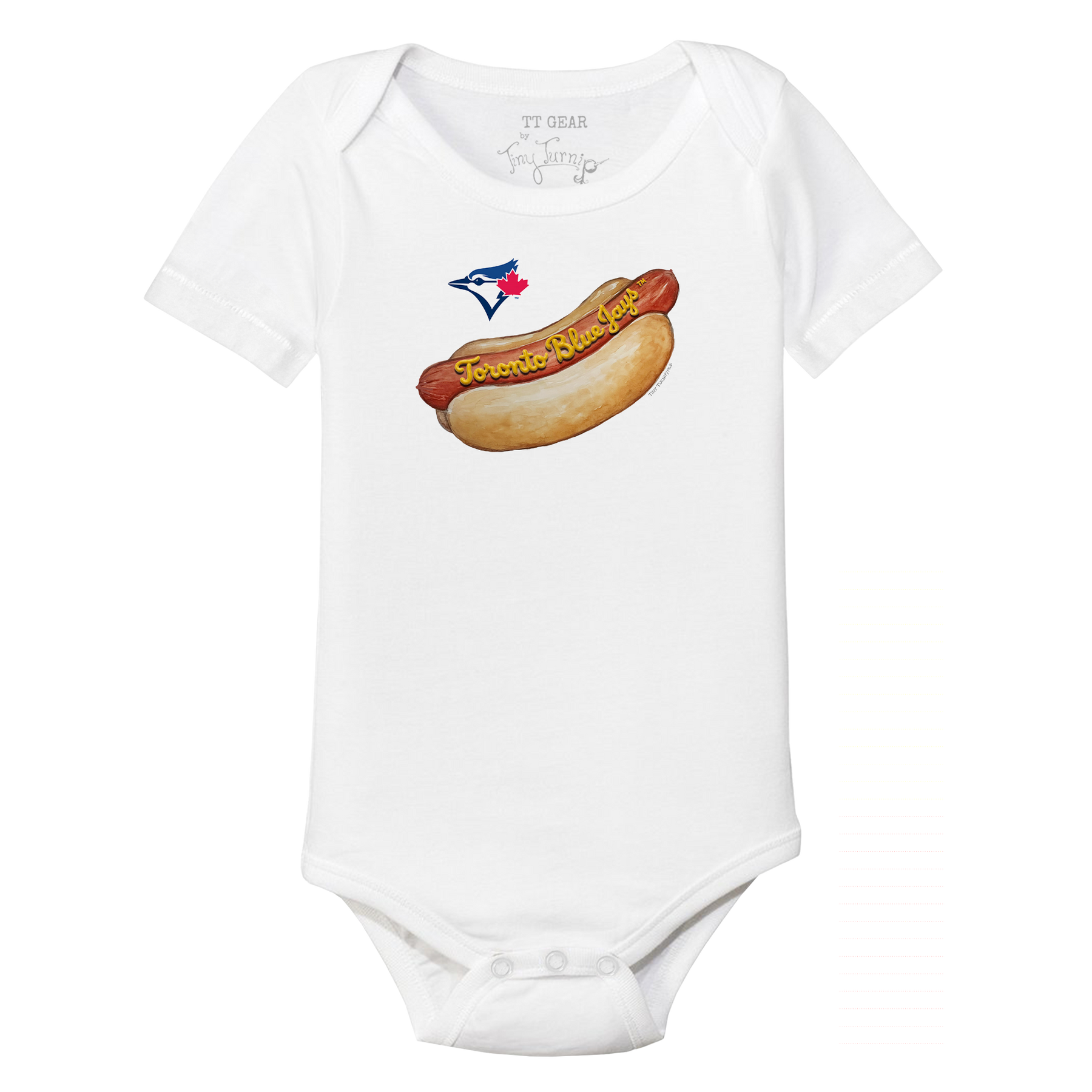 Toronto Blue Jays Hot Dog Short Sleeve Snapper
