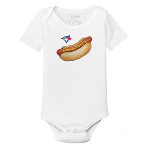 Toronto Blue Jays Hot Dog Short Sleeve Snapper