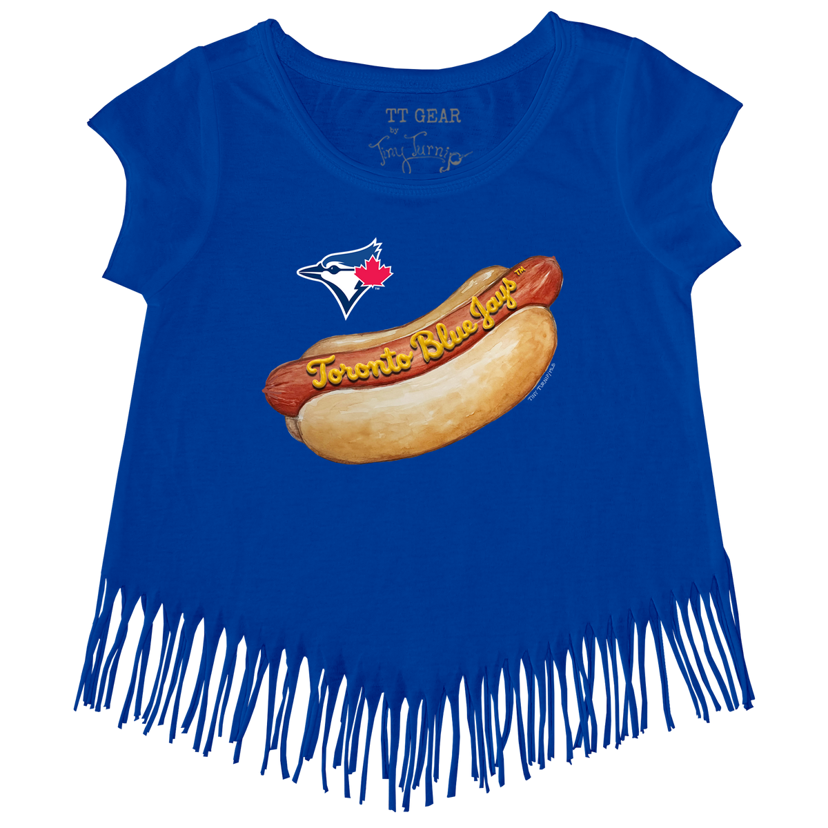 Toronto Blue Jays Hot Dog Fringe Tee