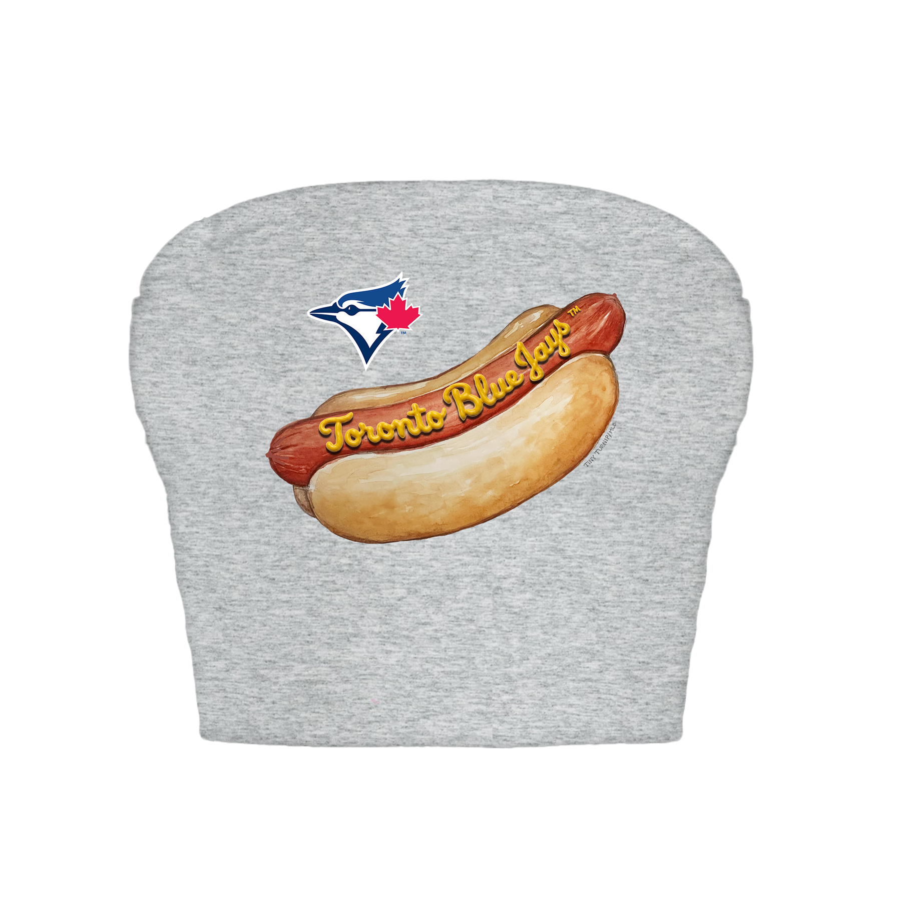 Toronto Blue Jays Hot Dog Crop Tube Top