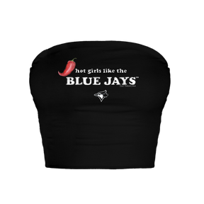 Toronto Blue Jays Hot Girls Crop Tube Top
