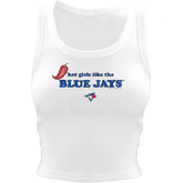 Toronto Blue Jays Hot Girls Crop Tank