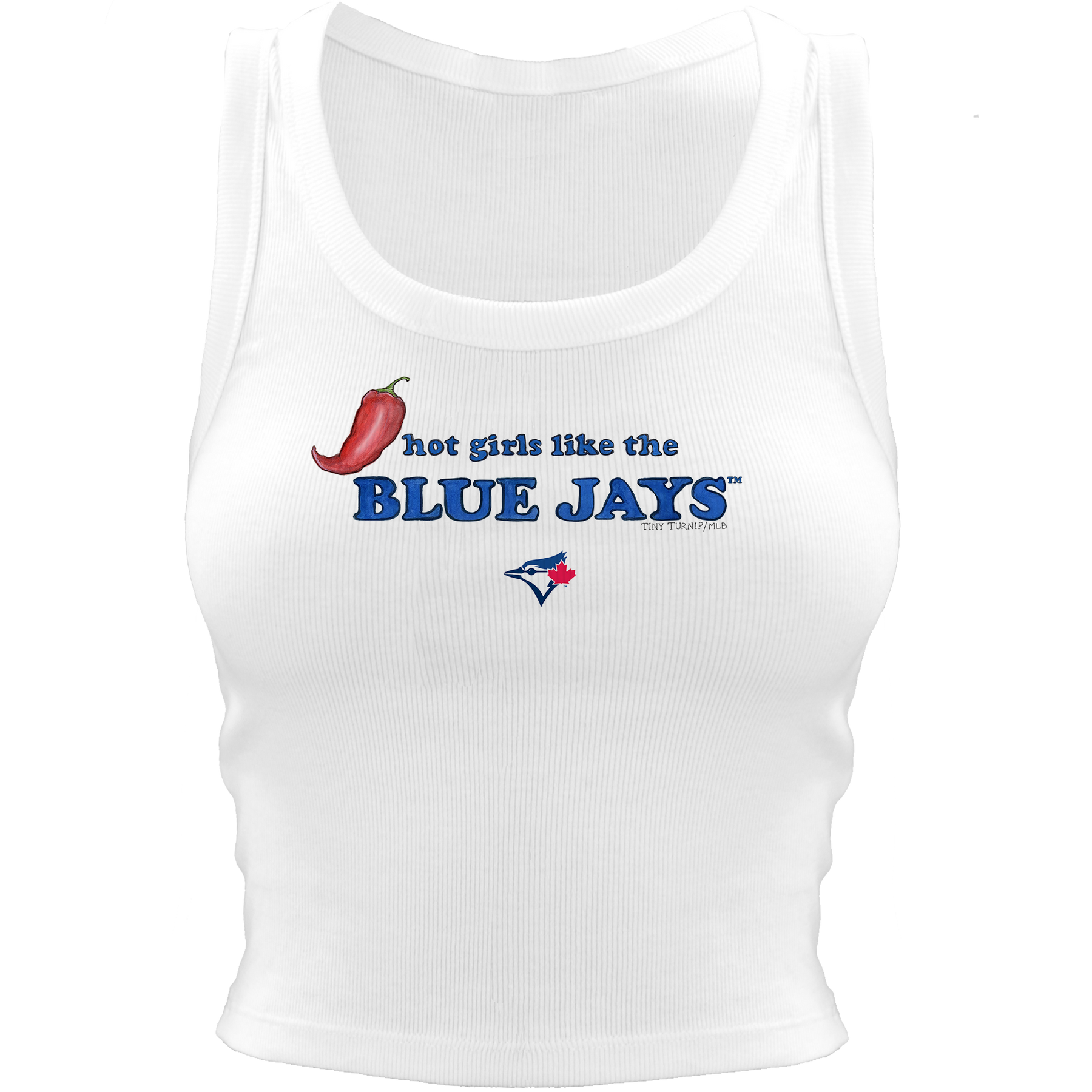 Toronto Blue Jays Hot Girls Crop Tank