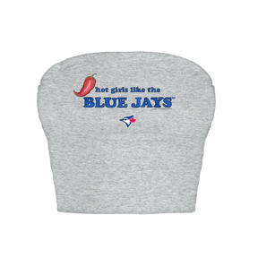 Toronto Blue Jays Hot Girls Crop Tube Top