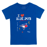 I Heart Blue Jays Kid's Tee Shirt - Tiny Turnip