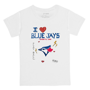 I Heart Blue Jays Kid's Tee Shirt - Tiny Turnip
