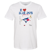 I Heart Blue Jays Unisex Tee Shirt - Tiny Turnip