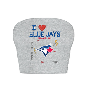 Toronto Blue Jays I Heart Blue Jays Crop Tube Top