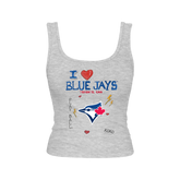 Toronto Blue Jays I Heart Blue Jays Emmy Tank