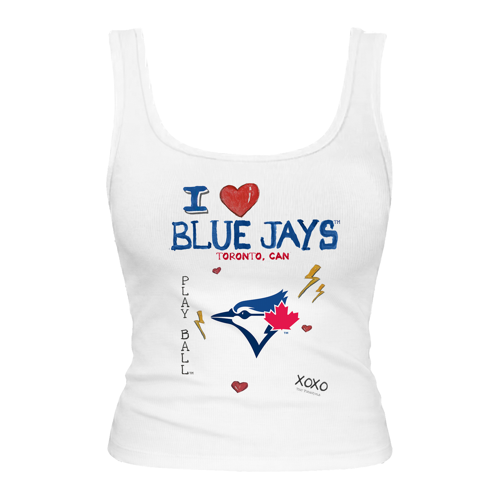 Toronto Blue Jays I Heart Blue Jays Emmy Tank