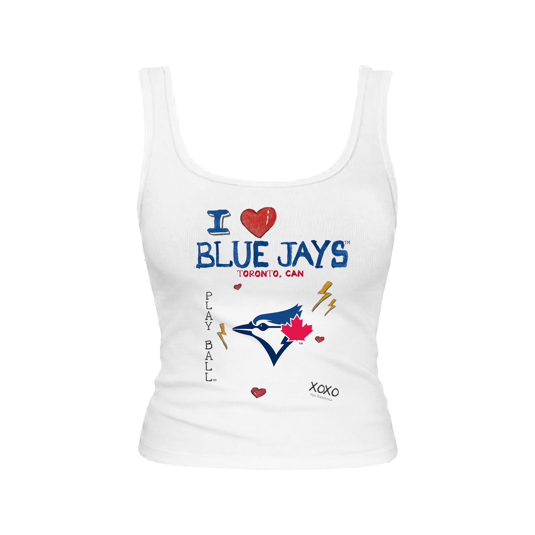 Toronto Blue Jays I Heart Blue Jays Emmy Tank