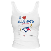 I Heart Blue Jays Tank - Tiny Turnip