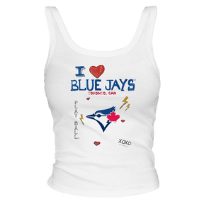 I Heart Blue Jays Tank - Tiny Turnip