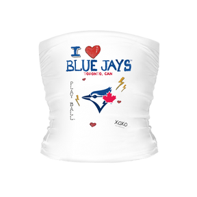 I Heart Blue Jays Tube Top - Tiny Turnip
