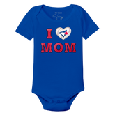 Toronto Blue Jays I Love Mom Short Sleeve Snapper