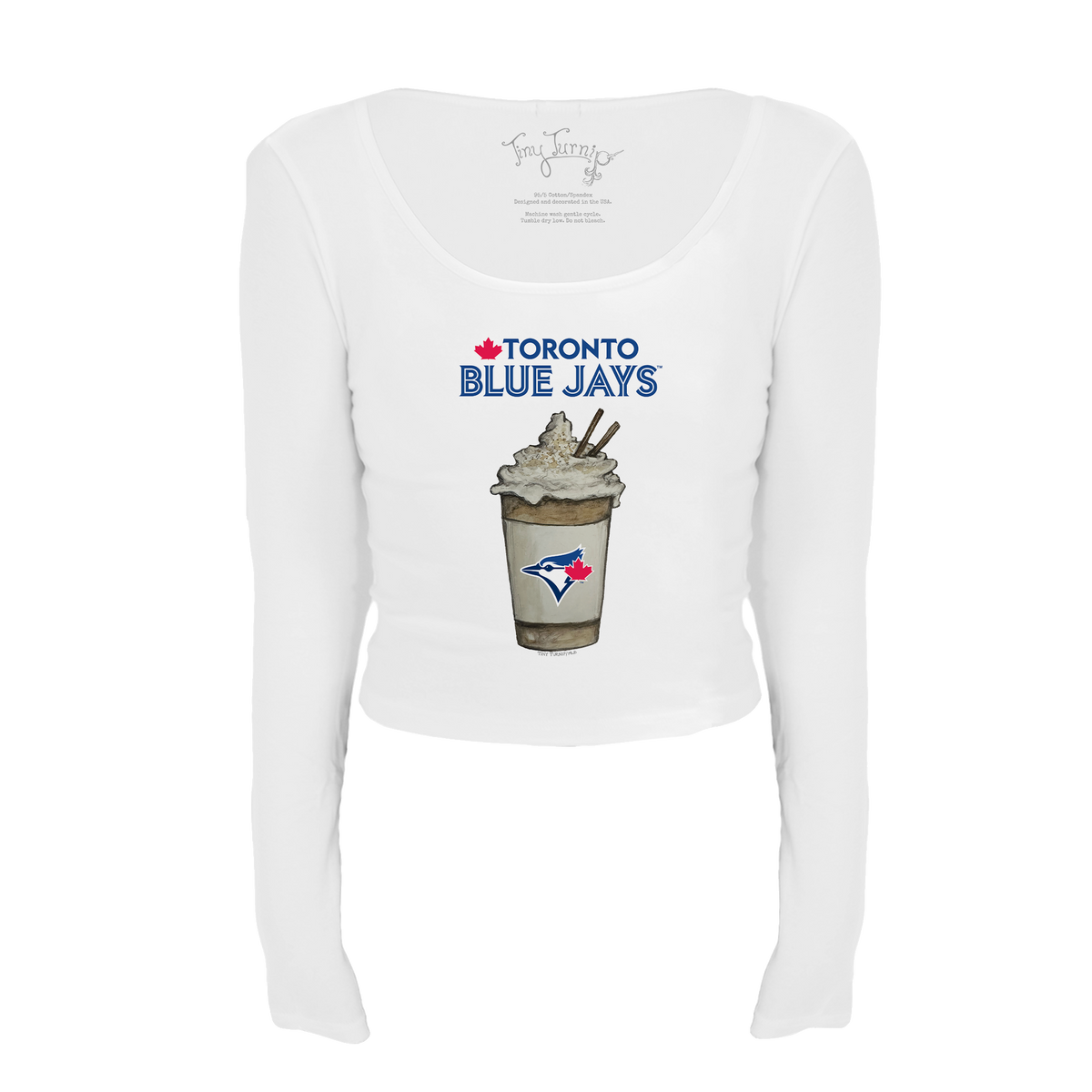 Toronto Blue Jays Latte Women's Lucy Long Sleeve