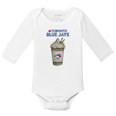 Toronto Blue Jays Latte Long Sleeve Snapper