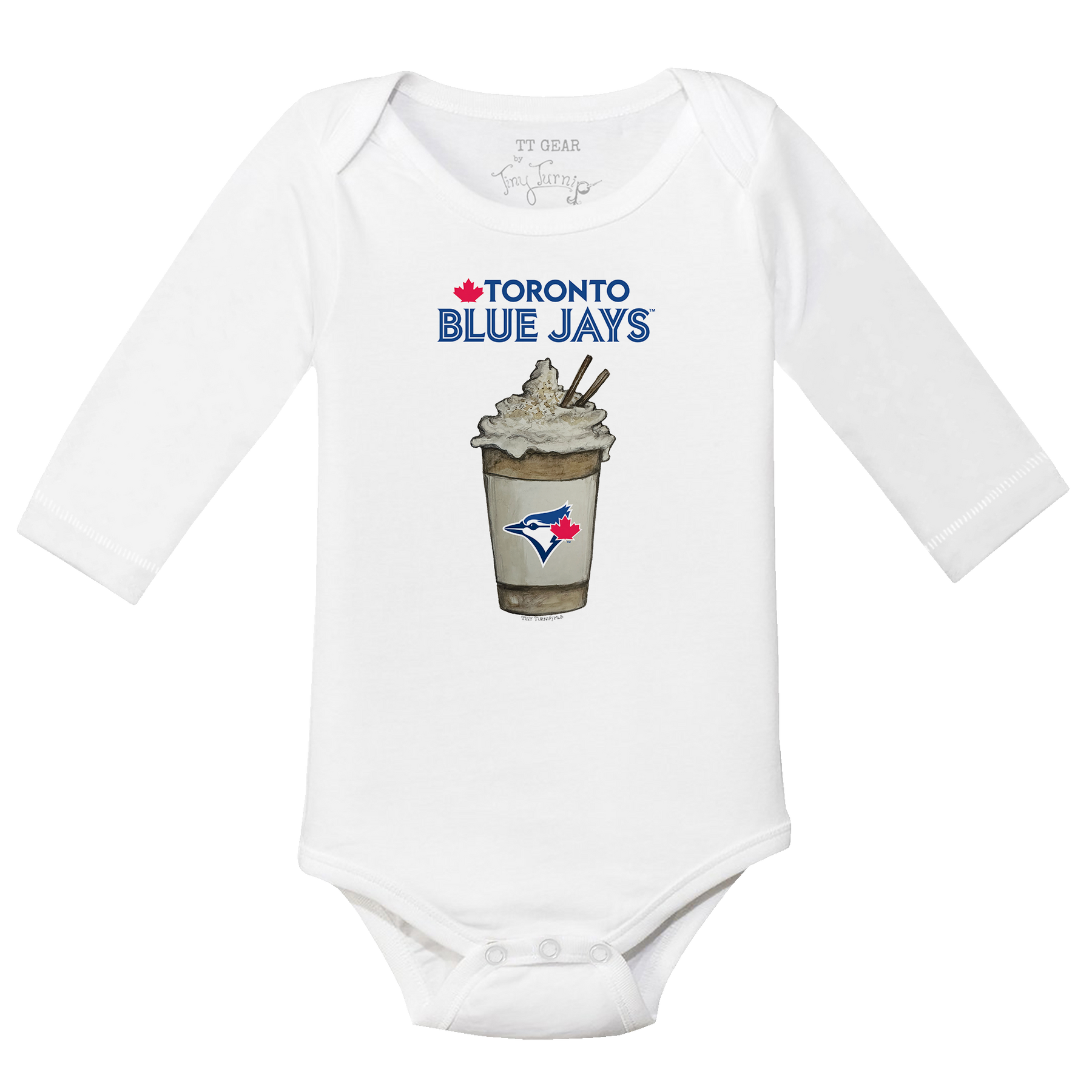 Toronto Blue Jays Latte Long Sleeve Snapper