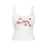 Toronto Blue Jays Lipstick Emmy Tank