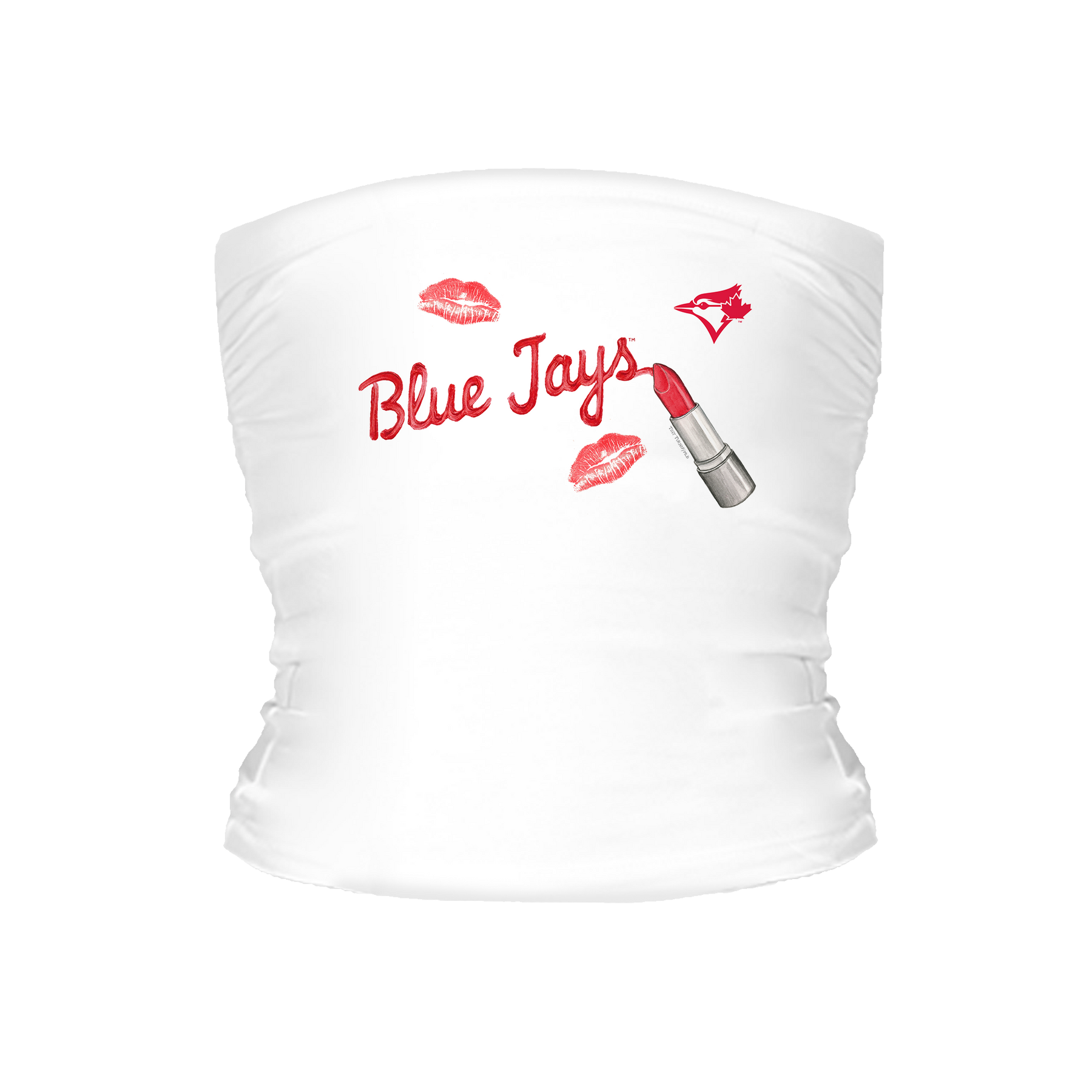 Toronto Blue Jays Lipstick Tube Top - Tiny Turnip