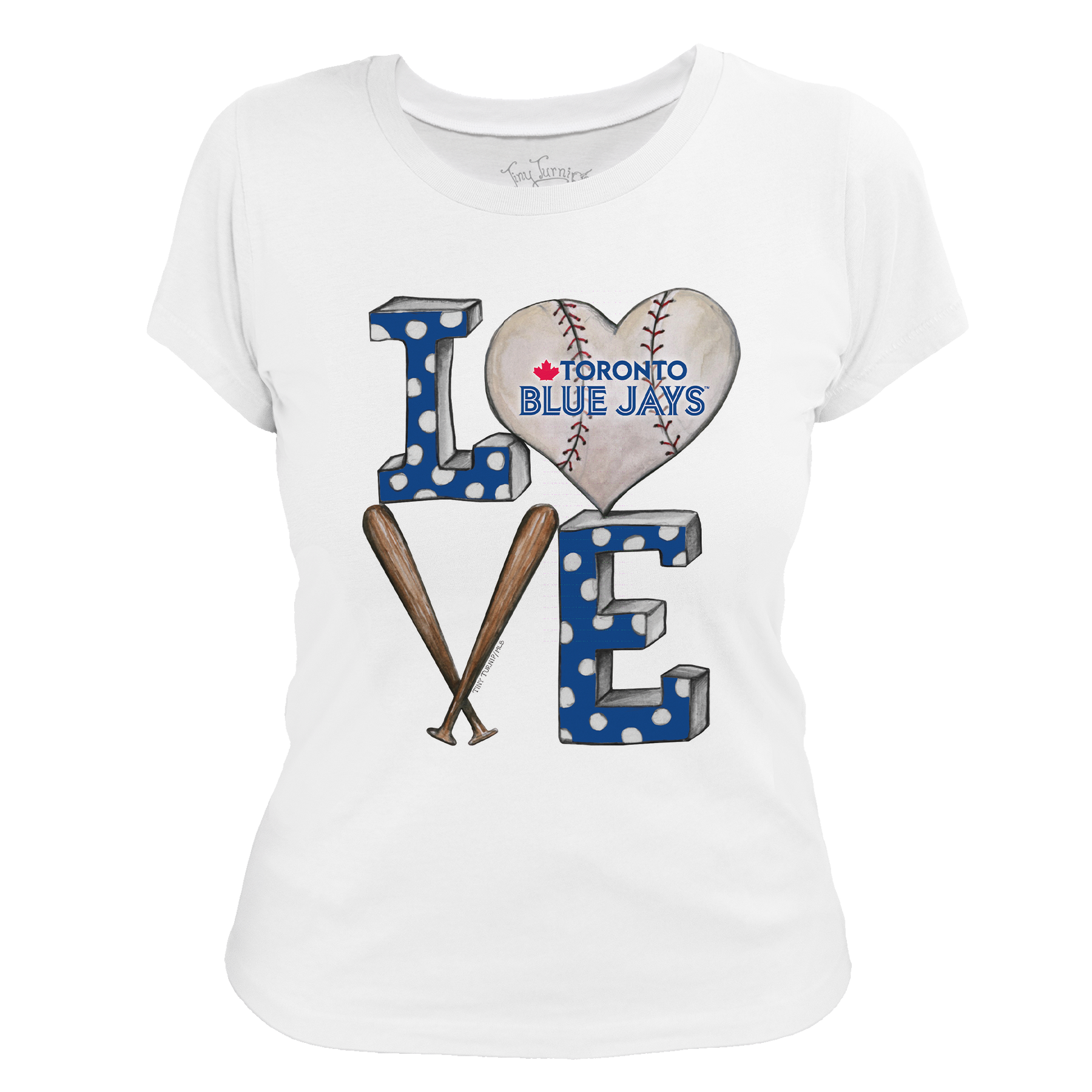 Toronto Blue Jays Baseball LOVE Tee Shirt