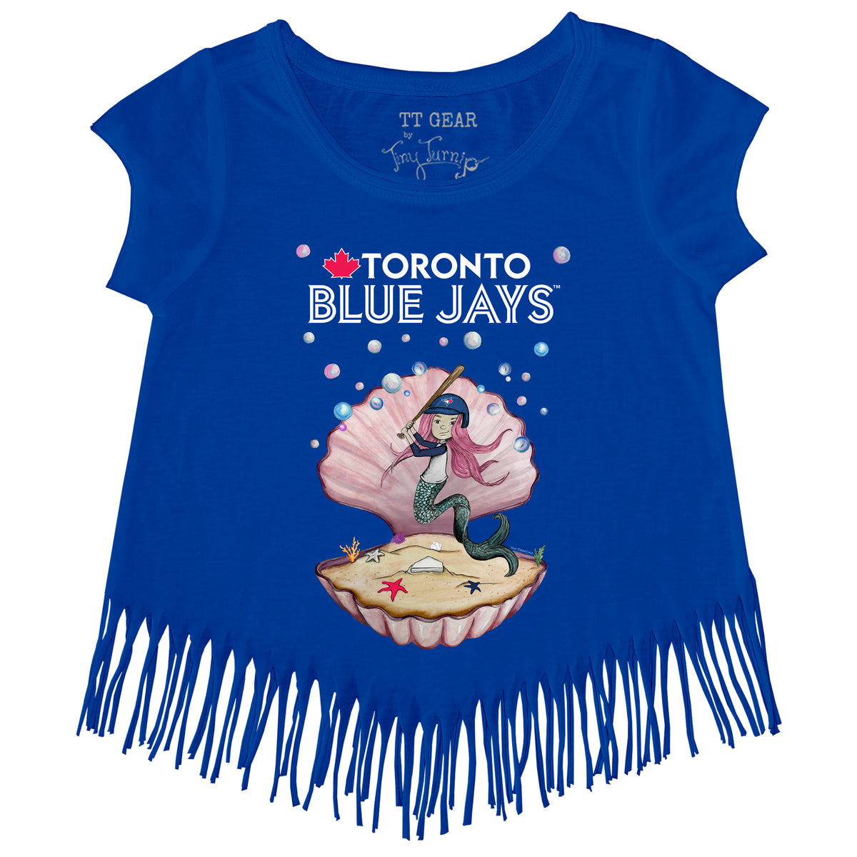 Toronto Blue Jays Mermaid Fringe Tee