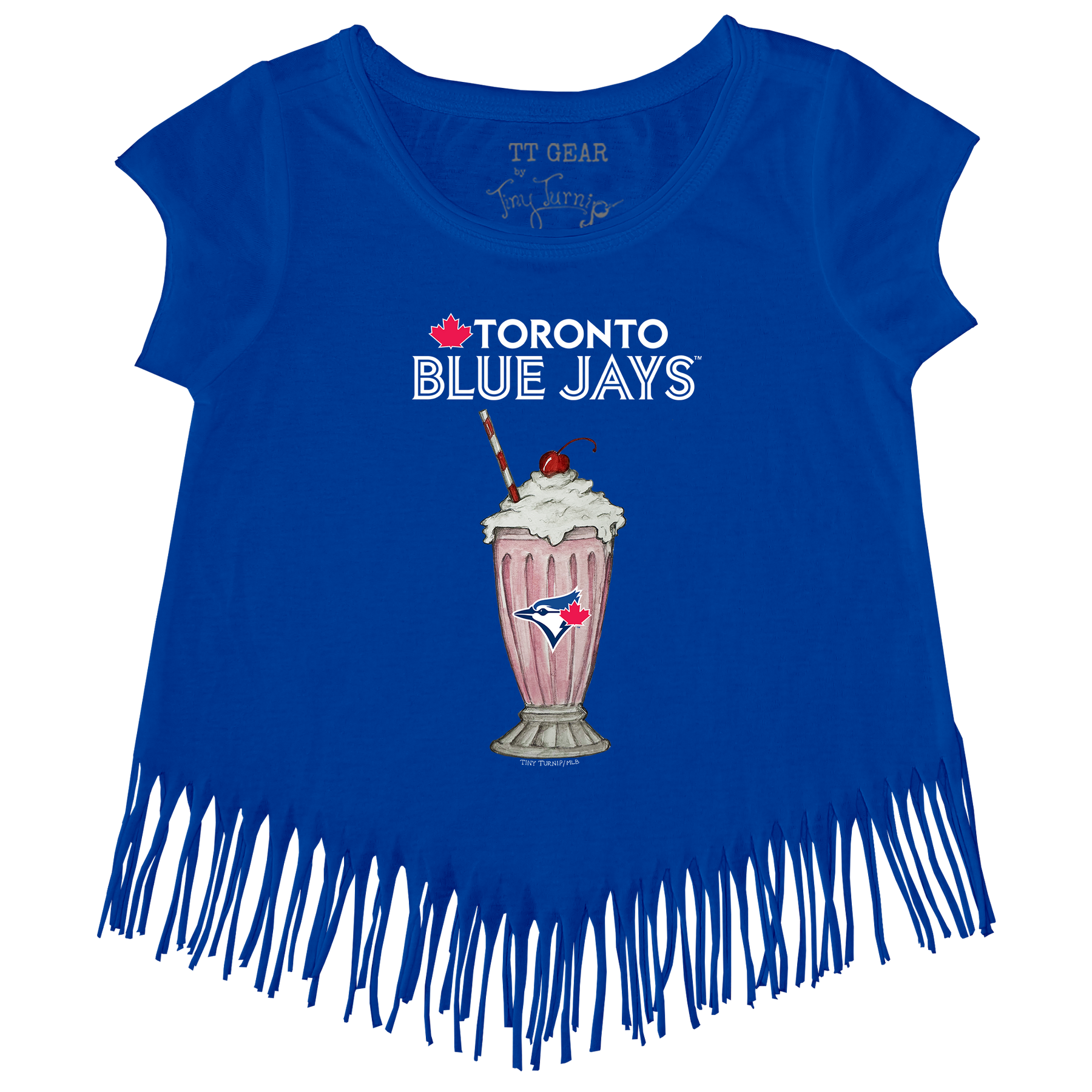 Toronto Blue Jays Milkshake Fringe Tee
