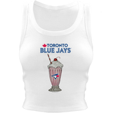Toronto Blue Jays Milkshake Crop Tank