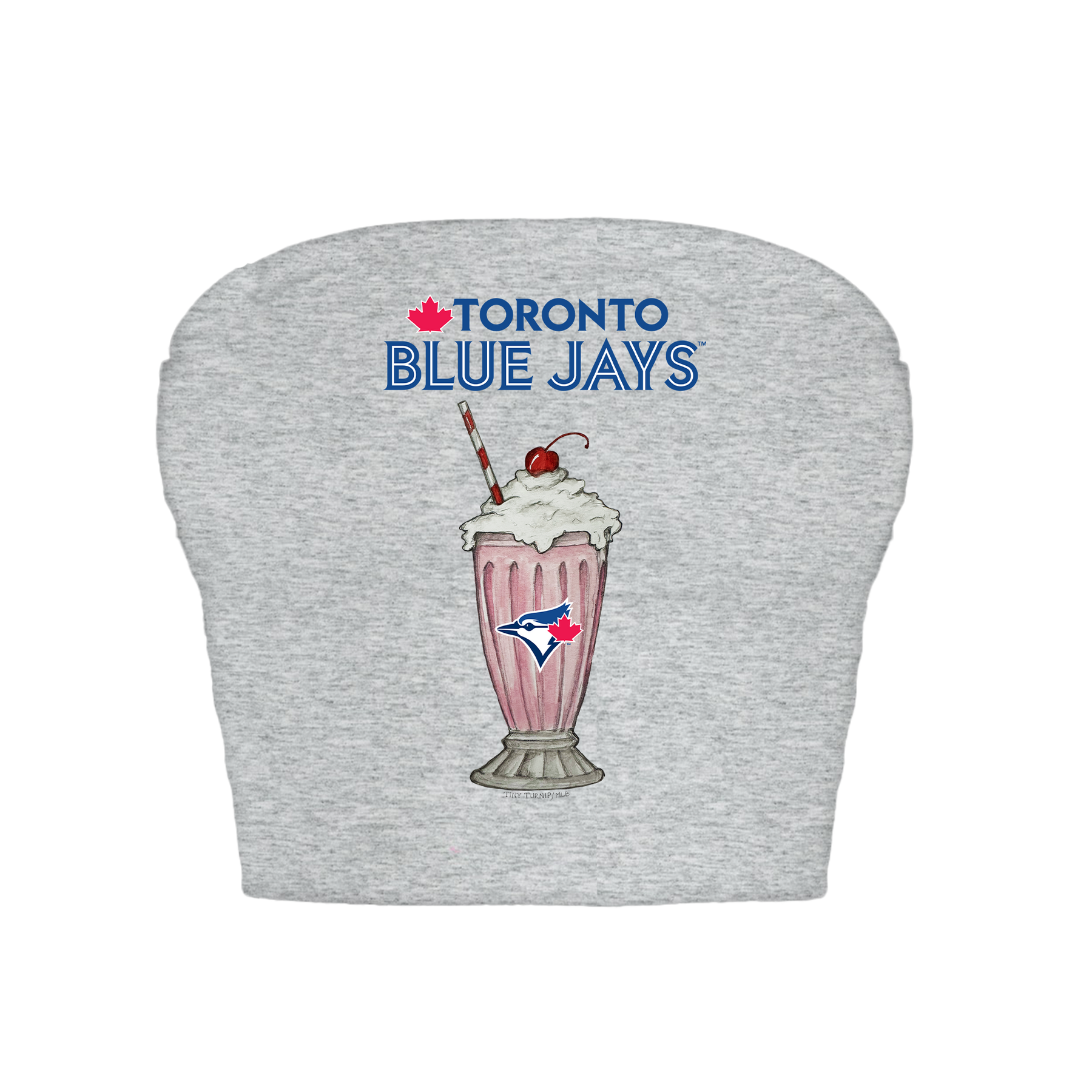 Toronto Blue Jays Milkshake Crop Tube Top