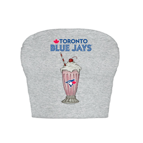 Toronto Blue Jays Milkshake Crop Tube Top