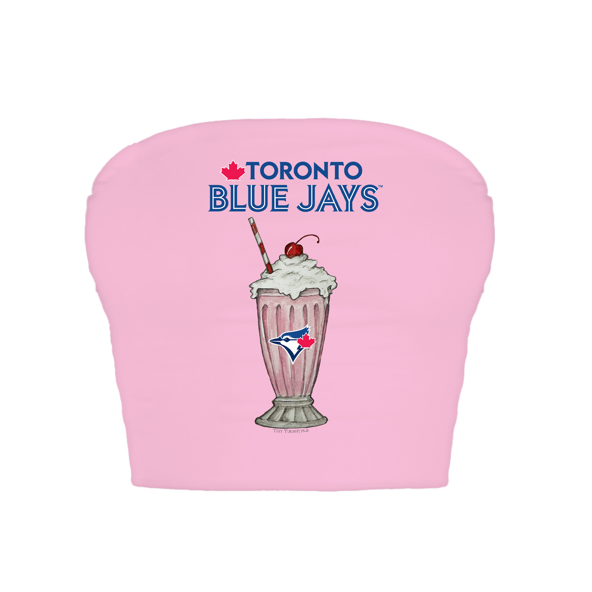 Toronto Blue Jays Milkshake Crop Tube Top