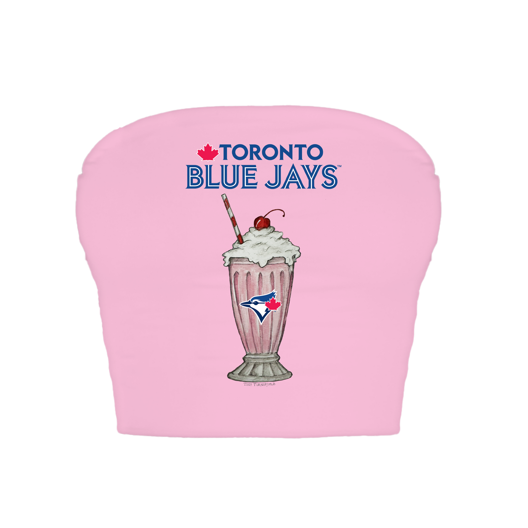 Toronto Blue Jays Milkshake Crop Tube Top