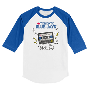 Toronto Blue Jays Mixtape 3/4 Royal Blue Sleeve Raglan