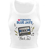 Toronto Blue Jays Mixtape Crop Tank