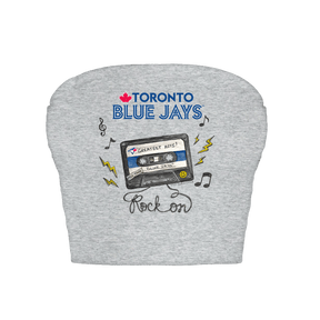 Toronto Blue Jays Mixtape Crop Tube Top