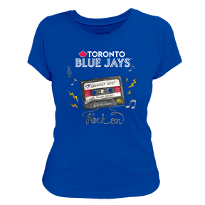 Toronto Blue Jays Mixtape Women's Tee Shirt