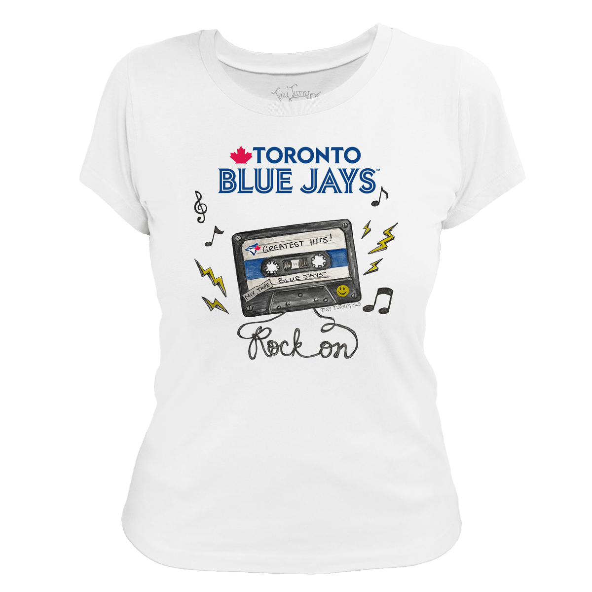 Toronto Blue Jays Mixtape Women's Tee Shirt