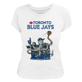 Toronto Blue Jays Octopus Tee Shirt