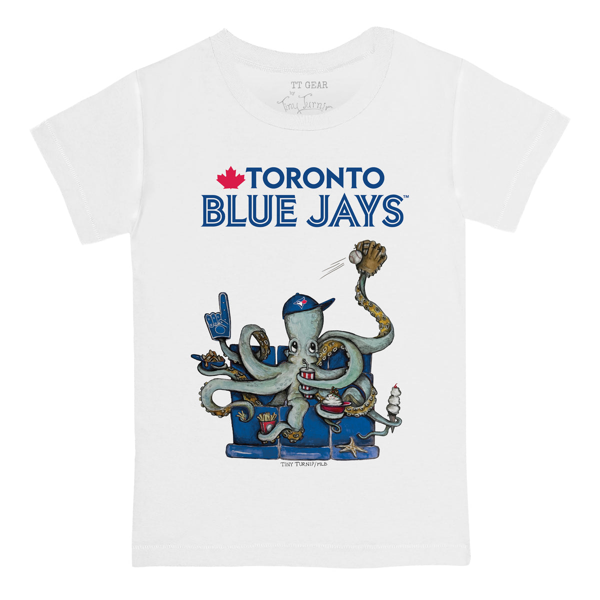Toronto Blue Jays Octopus Tee Shirt