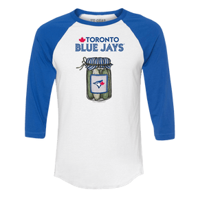 Toronto Blue Jays Pickle Jar 3/4 Royal Blue Sleeve Raglan