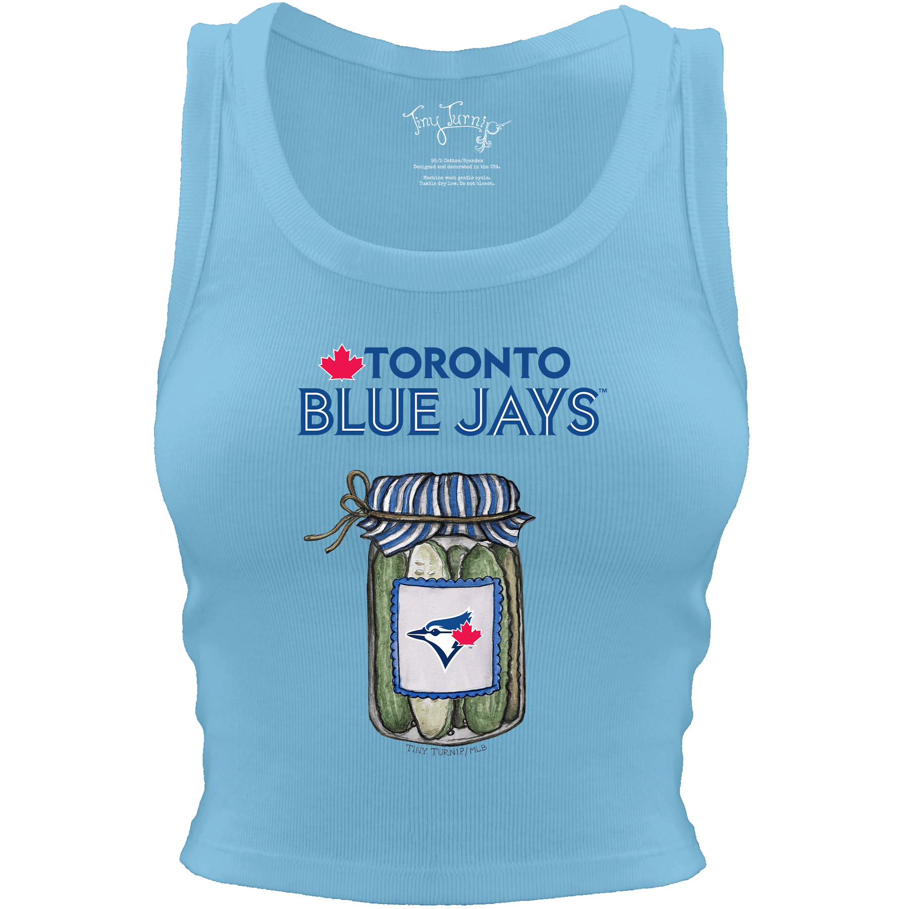 Toronto Blue Jays Pickle Jar Crop Tank